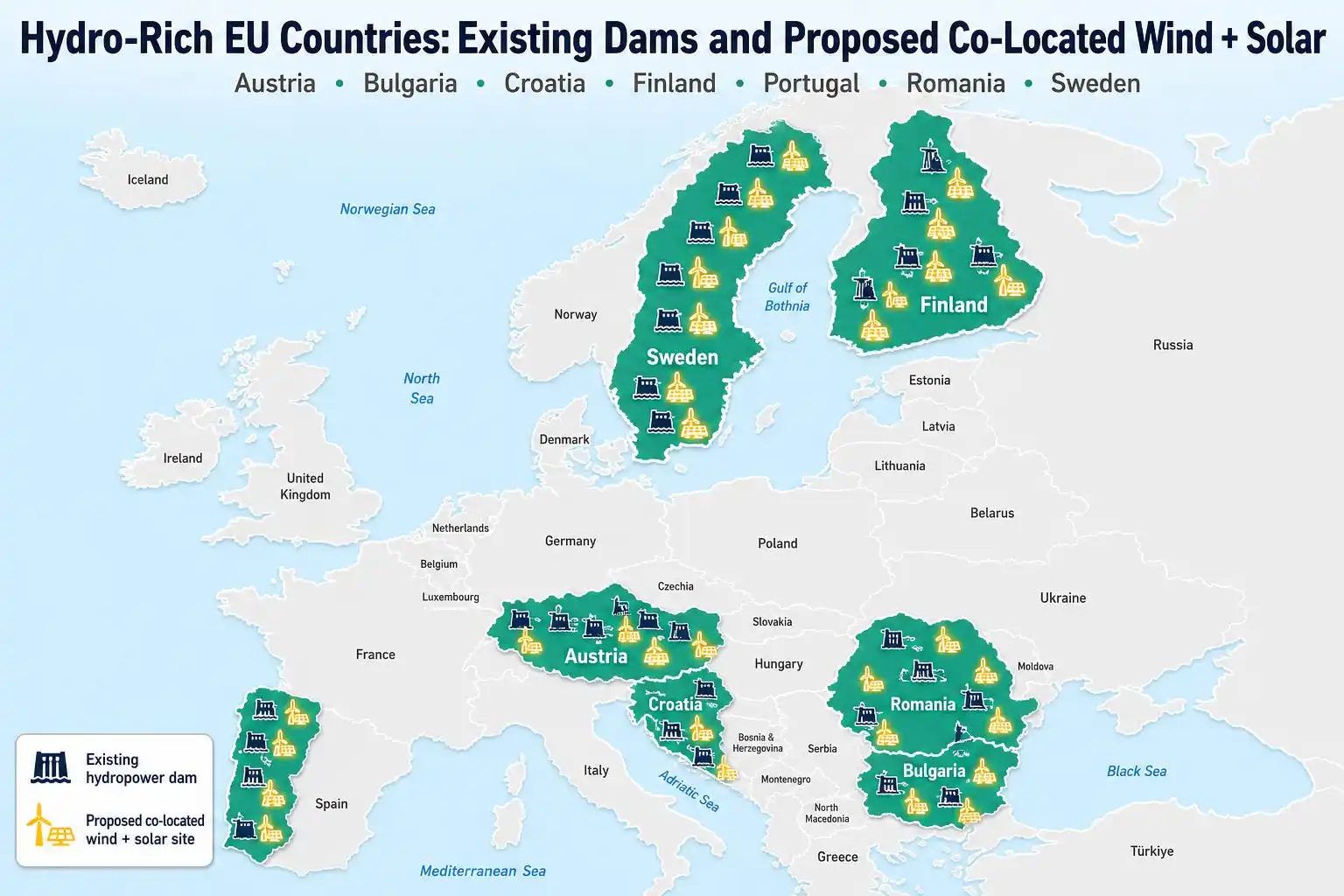 The Grid Is the Bottleneck: What Battery Storage, EU Hydro, and ERCOT's Record Peak Tell Us About the Energy Transition Right Now