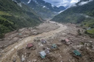 When the Mountains Fail: Attributing the Nepal Glacier Collapse to a Warming Himalaya